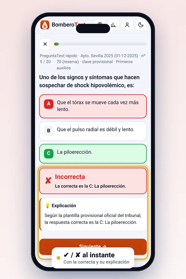 Pregunta corregida con explicación